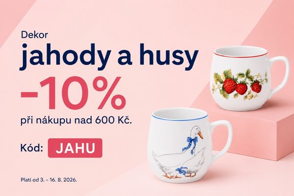 Sleva 10 % na kolekce Jahody a Husy