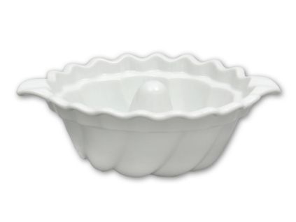 Bábovka, porcelánová forma na pečení, 27 cm, bílá, Thun