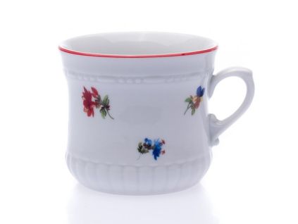 Hrnek Perlový velký, Český porcelán Dubí, házenka II, 370 ml
