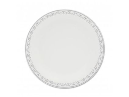 Talíř dezertní, 21 cm, HyggeLine, šedá, Leander, český porcelán