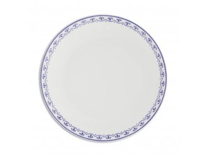 Talíř dezertní, 21 cm, HyggeLine, modrá, Leander, český porcelán