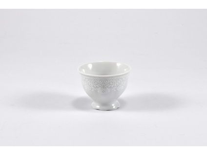 Miska na med a džem, 0,05 l, český porcelán, Sonáta, bílá krajka, Leander