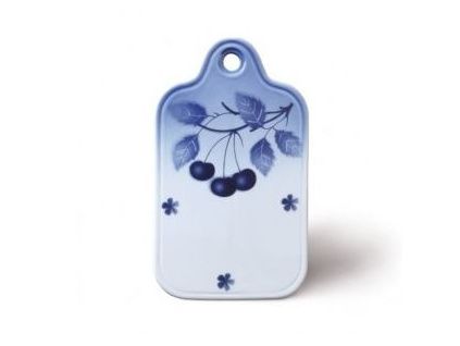 Prkénko, český porcelán, modré třešně, Thun