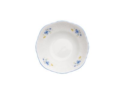 Miska na kompot, 13 cm, český porcelán, Bernadotte, pomněnky, Thun