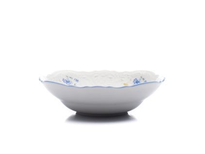 Mísa kompotová, 23 cm, český porcelán, Bernadotte, pomněnky, Thun