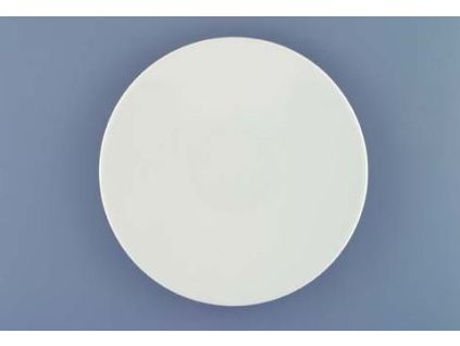 Bohemia White, talíř dezertní 19, bílá, Český porcelán Dubí