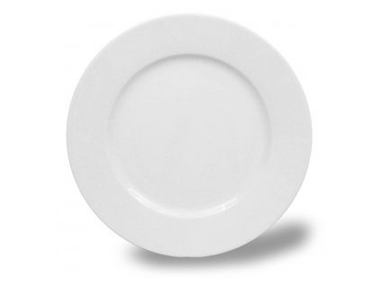 Mísa kulatá mělká, 30 cm, český porcelán, Jana, bílá, Thun