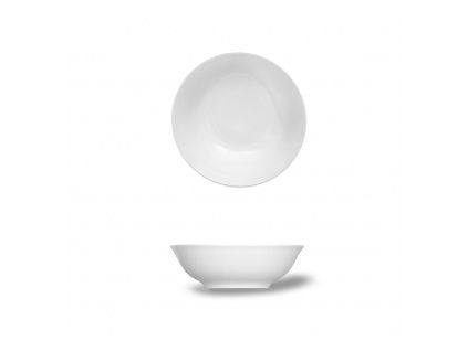 Miska kompotová, český porcelán, 13 cm, Jana/ Angelika, bílá, Thun