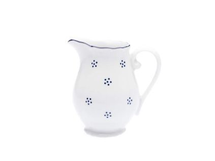Mlékovka, český porcelán, Verona, 250 ml, modrá valbella, G. Benedikt