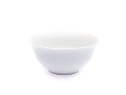 Miska na kompot, český porcelán, Rona, 12,5 cm, bílý, G. Benedikt