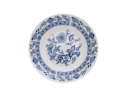 Saphyr, talíř mělký, cibulák, český porcelán, 24 cm, Thun