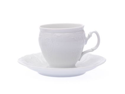 Šálek s podšálkem, český porcelán, Bernadotte, 240 ml, Thun 1794