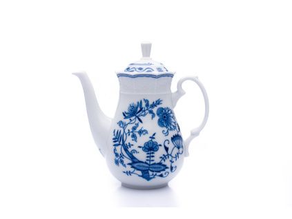 Natálie, konvice kávová, 1,35 l, cibulák, porcelán Thun 1794