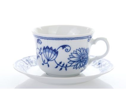 Natálie, šálek s podšálkem, 370 ml, cibulák, porcelán Thun 1794