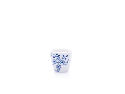 Saphyr, kalíšek na vejce, cibulák, český porcelán, Thun 1794