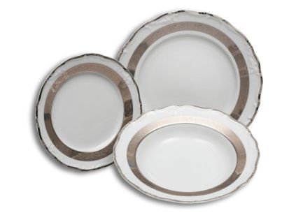 Marie Louise, talířová sada, platina, Thun