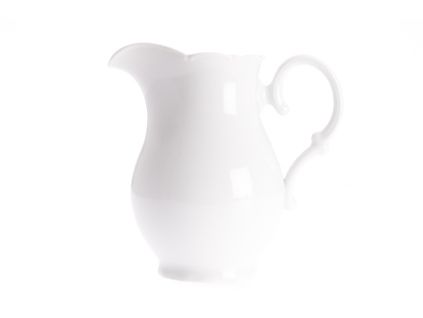 Mlékovka vysoká, 0,24 l, bílý porcelán, Ophelia, Thun Rulak Zettlitz