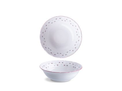 Miska kompotová, český porcelán, Verona, 17 cm, Franceska, G. Benedikt