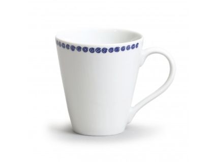 Hrnek, Odense, modrá, 260 ml, karlovarský porcelán, Thun