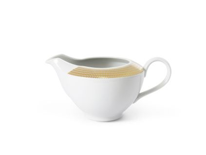 Mlékovka, 0,4 l, Andělská křídla, zlato, Leander, český porcelán