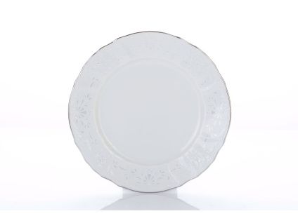 Bernadotte, dezertní talíř, 19 cm, mráz, porcelán Thun