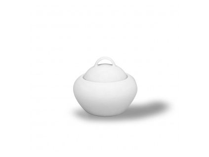 Cukřenka, český porcelán, 240 ml, Saphyr, bílá, Thun