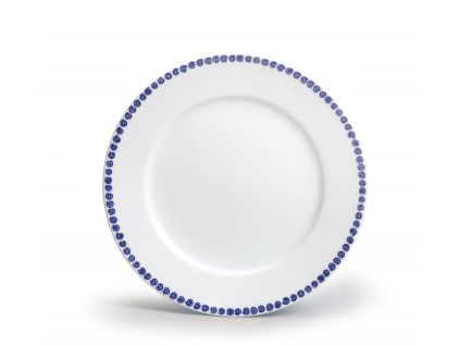Dezertní talíř, Odense, modrá, karlovarský porcelán, 19, Thun