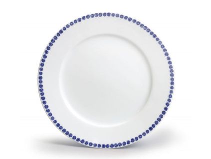 Mělký talíř, 26 cm, Odense, modrá, karlovarský porcelán, Thun