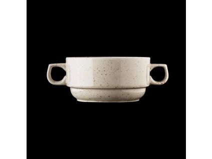 Šálek na polévku, český porcelán, 390 ml,  Lifestyle Natural, G. Benedikt