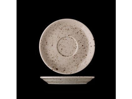 Podšálek, český porcelán, 12 cm,  Lifestyle Natural, G. Benedikt