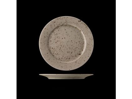Talíř dezertní, český porcelán, 17 cm,  Lifestyle Natural, G. Benedikt