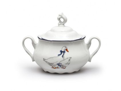 Cukřenka, husy, 350 ml, porcelán, Constance, Thun