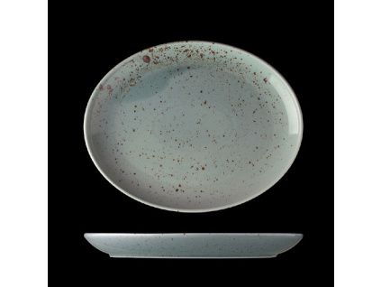 Podnos oválný, český porcelán, 28 cm, Lifestyle, G. Benedikt