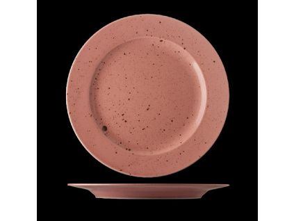 Talíř mělký, český porcelán, 28 cm,  Lifestyle Terracotta, G. Benedikt