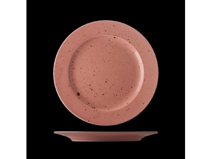 Talíř dezertní, český porcelán, 20 cm,  Lifestyle Terracotta, G. Benedikt