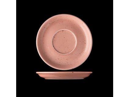 Podšálek k hrnku, český porcelán, 15 cm,  Lifestyle Terracotta, G. Benedikt