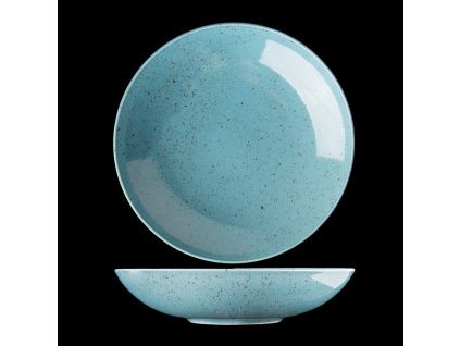 Talíř hluboký "coup", český porcelán, 26 cm,  Lifestyle Articblue, G. Benedikt