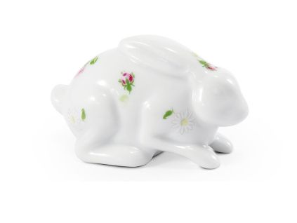 Porcelánová figurka králíka, 7 cm, Roseline, Leander