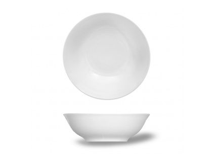 Mísa kompotová, porcelán, 23 cm, Jana/ Angelika, bílá, Thun