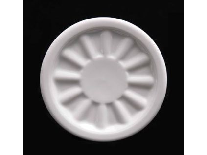 Pivní porcelánový tácek, bílý, 12 cm, G. Benedikt