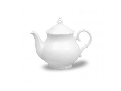 Čajová konvice, bílý porcelán, 1,2 l, Ophelia, Thun RZ