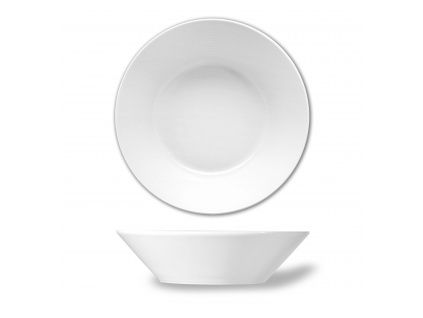 Mísa kompotová, 24 cm, bílý porcelán, Lea, Thun