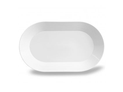 Oválná mísa, 38 cm, bílý porcelán, Lea, Thun