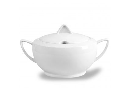 Bílá polévková mísa, 2,7 l, český porcelán, Lea, Thun