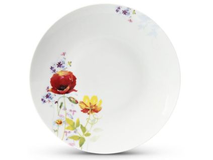 Talíř mělký, český porcelán, 26 cm, Leander