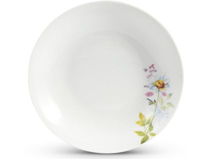 Talíř hluboký, český porcelán, 22 cm, Leander