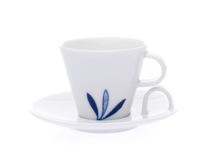 Bohemia Cobalt, šálek a podšálek na espresso, 45 ml, porcelán, Dubí