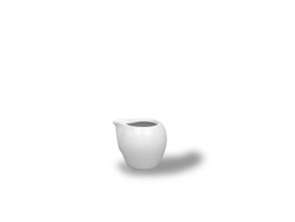 Mlékovka nízká, bílá, 40 ml, Saphyr, porcelán, Thun