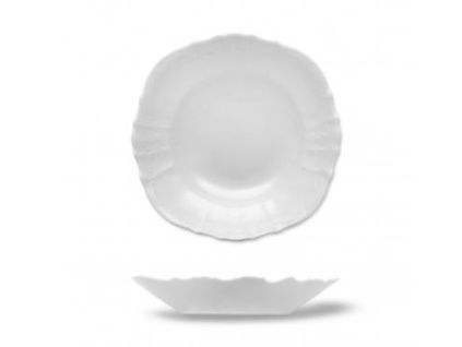 Porcelánová miska hluboká, 19 cm, Bernadotte, bílá, Thun 1794