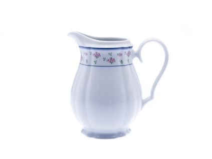 Rose, mlékovka vysoká, porcelán, červené růžičky, 1 l, Thun